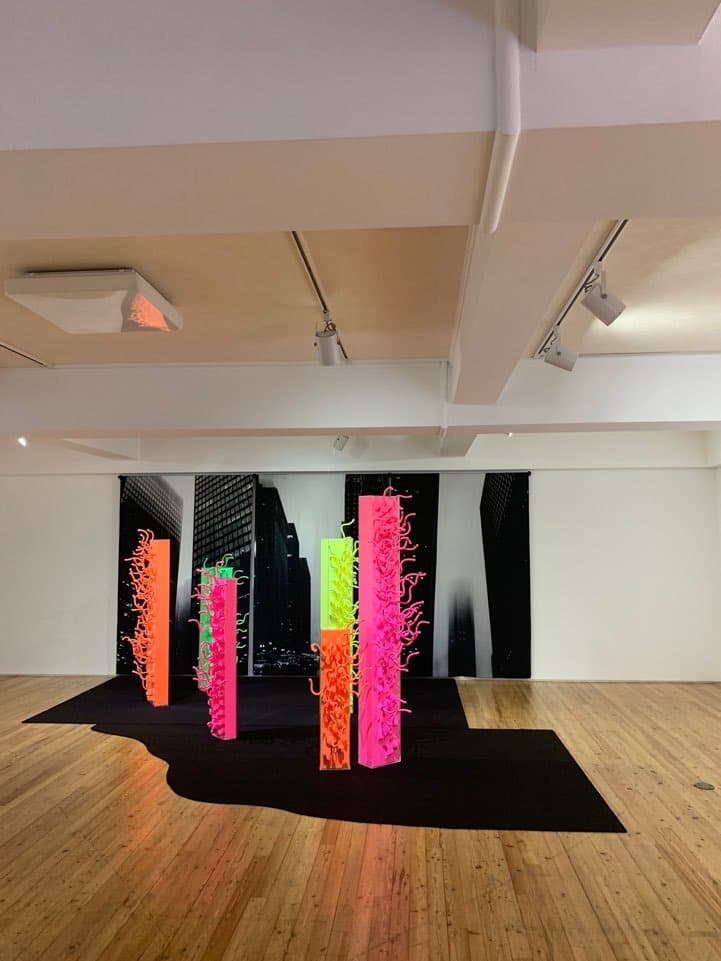 <GARDEN EEL LIVES THE BLACK CITY> 전시전경 · <GARDEN EEL LIVES THE BLACK CITY> Exhibition view