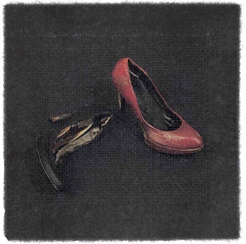 오브제_소멸과 재생 · inkjet Print · 2018 · object_destruction and regeneration · inkjet Print