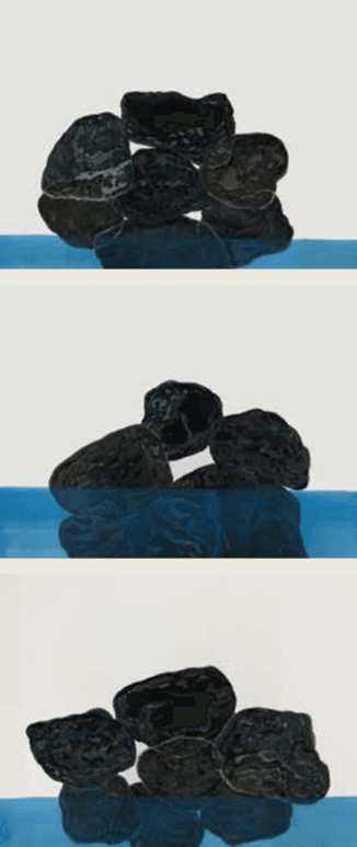 이어도 - 먹돌 · Woodcut · 50x67cm · 2019