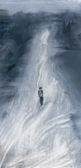 길 · Oil on canvas · 40 x 20 (cm) · 2019 · Road · Oil on canvas
