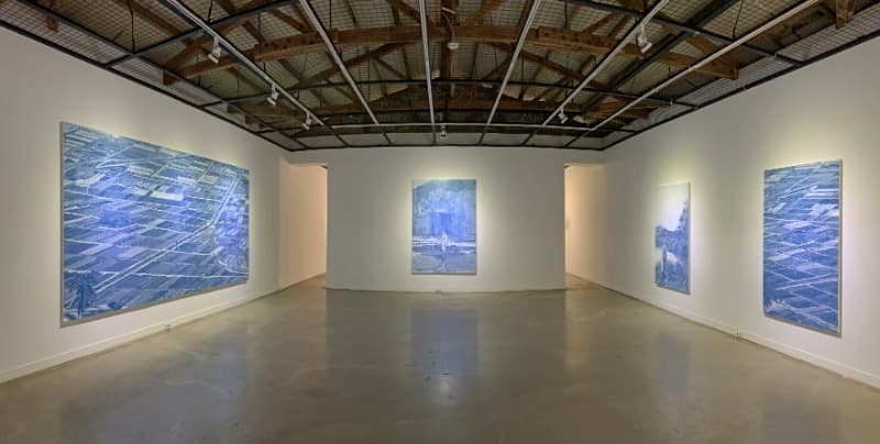 <새가 울던 자리> 전시전경 · installation view