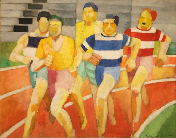 로베르 들로네_경주자들 · 캔버스에 유채 · Les Coureurs · Huile sur toile