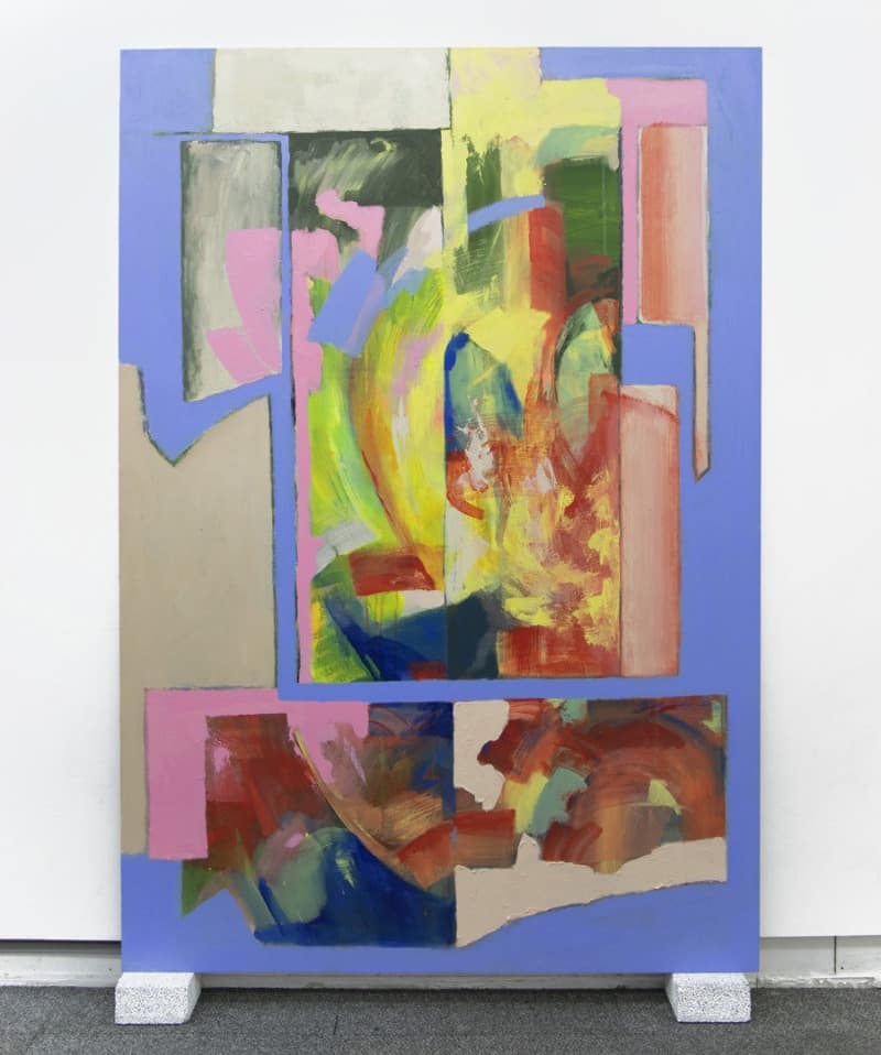이수민 Thoughtful Partner 1 · Acrylic on canvas · 162.2×112cm · 2019 · Thoughtful Partner 1 · Acrylic on canvas
