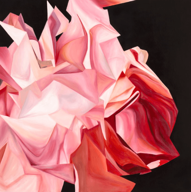 문인아_Origin · Oil on Canvas · 130 x 130 cm · 2016 · Origin · Oil on Canvas