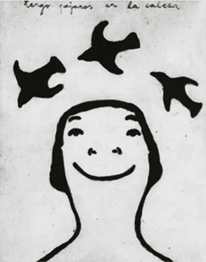 Birds in my head · Carborundum Etching · 70 x 50 cm · 2004 · Birds in my head · Carborundum Etching