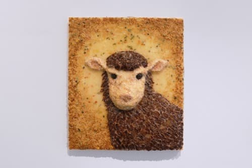 Ingredients2 · Food_Epoxy on Canvas · 46x54cm · 2019 · Ingredients2 · Food_Epoxy on Canvas