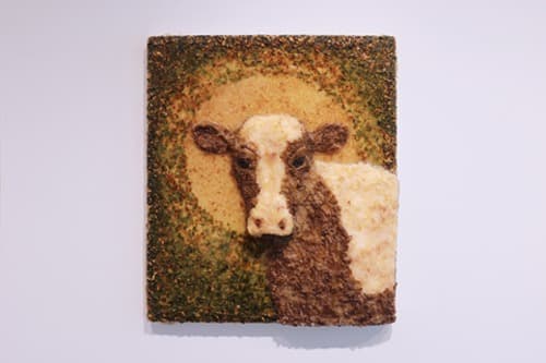 Ingredients3 · Food_Epoxy on Canvas · 46x54cm · 2019 · Ingredients3 · Food_Epoxy on Canvas