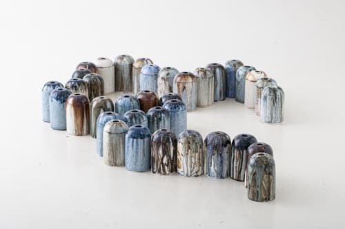 The Tranquil Forest · Ceramics · 각 90x140x90mm · 2019 · The Tranquil Forest · Ceramics