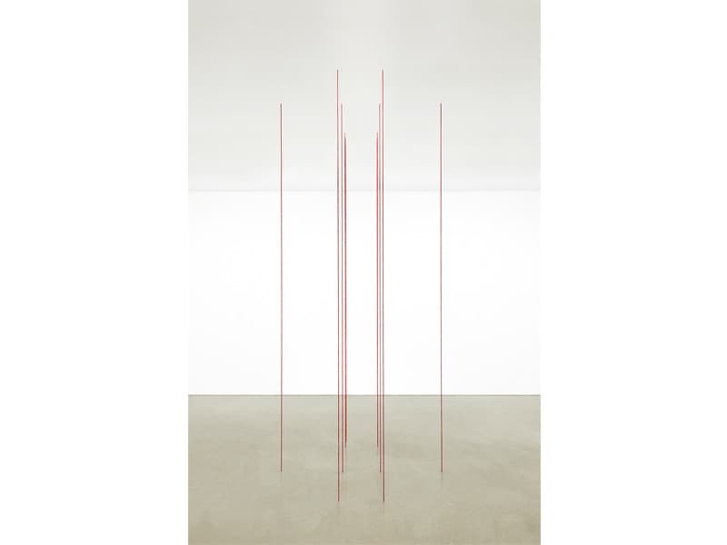 Untitled (Sculptural Study.  Ten-part Vertical Construction) · 아크릴 적실 · Variable size · 1993/2019 · Untitled (Sculptural Study.  Ten-part Vertical Construction)