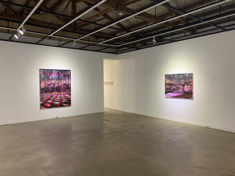 installation view · 혼합재료 · 2019 · installation view
