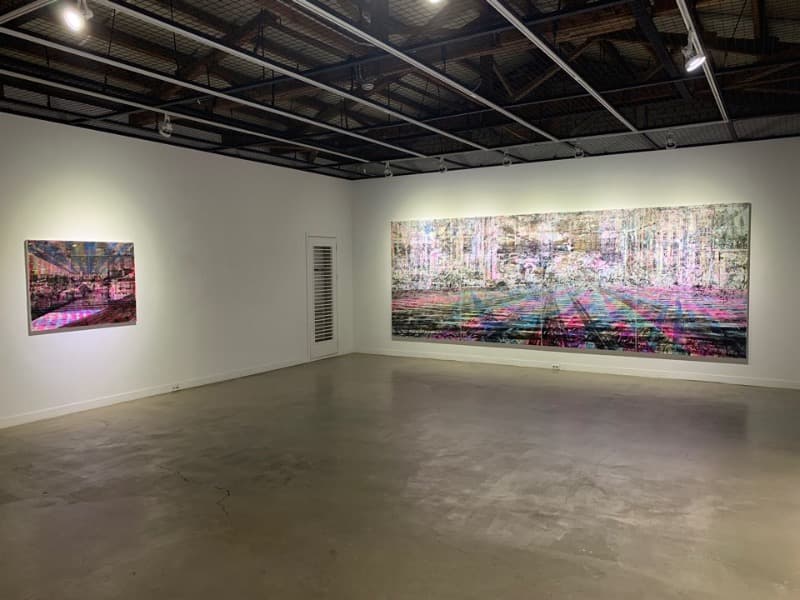 installation view · 혼합재료 · 2019 · installation view