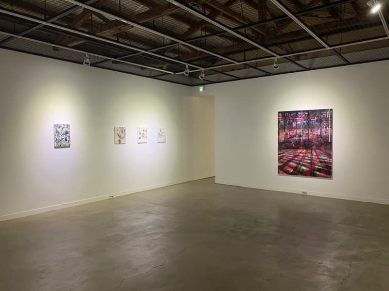 installation view · 혼합재료 · 2019 · installation view