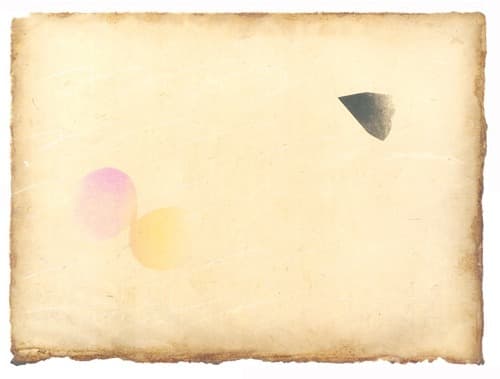 사랑의 물결 · 한지 위에 혼합재료 · 24x33cm · Waves of love
