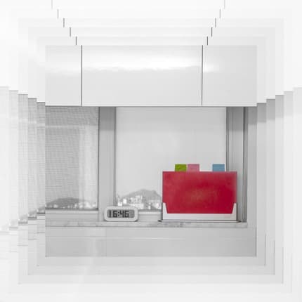 붉은 도마 · Digital Archival Pigment Print · 57x66cm · 2019 · Red cutting board · Digital Archival Pigment Print