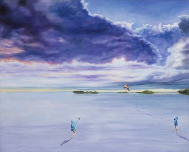 A room of kite · oil on canvas · 80.5 x 100cm · 2019 · A room of kite · oil on canvas