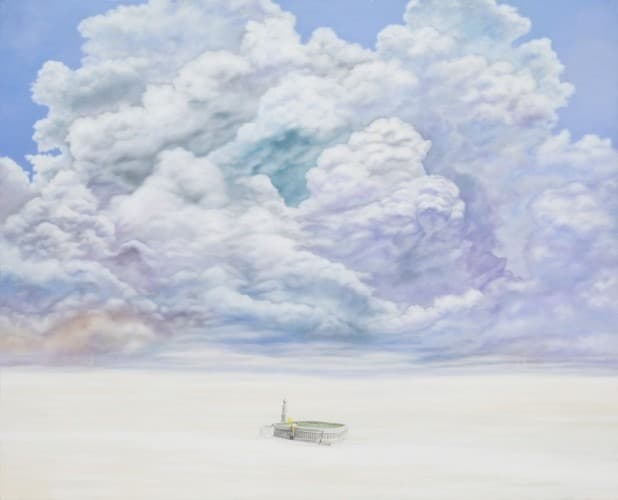 Oasis · oil on canvas · 130 x 162cm · 2019 · Oasis · oil on canvas