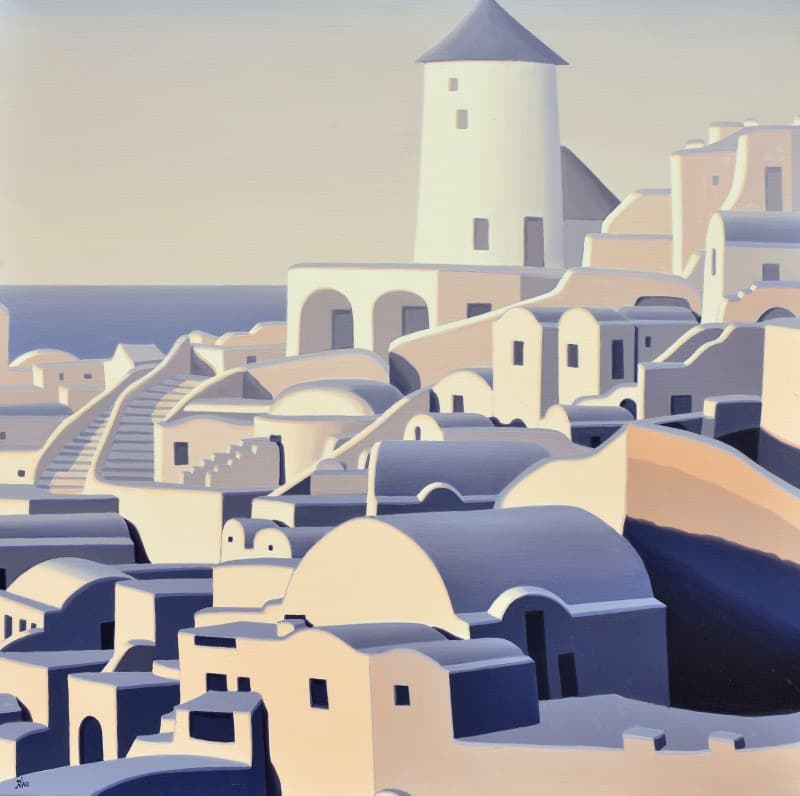 정동진에서 · oil on canvas · 72.7x50cm · 2017 · Jungdongjin · oil on canvas