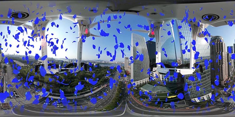 파트타임스위트_나를 기다려_추락하는 비행선에서 · 360°VR 비디오_컬러_사운드 · 16분 45초 · 2016 · Wait for me_a falling airship