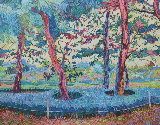 이다겸_A Casual Plot · 캔버스에 아크릴 · 91x116.8cm · 2019 · A Casual Plot · Acrylic on Canvas