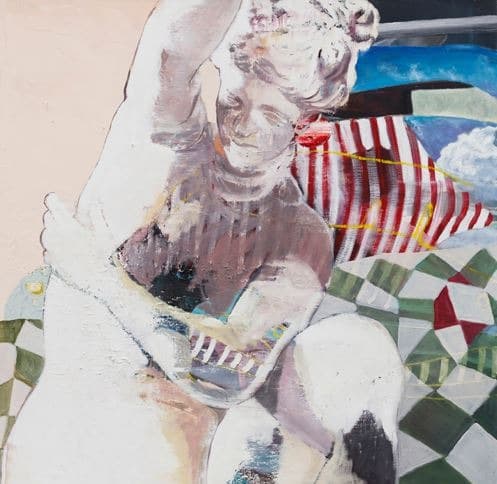 Composition · 리넨에 유채 · 100×100cm · 2018~9 · Composition