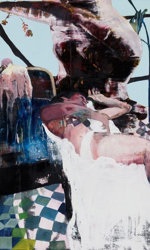 Secret Relation · 리넨에 유채 · 161.5×96.5cm · 2019 · Secret Relation