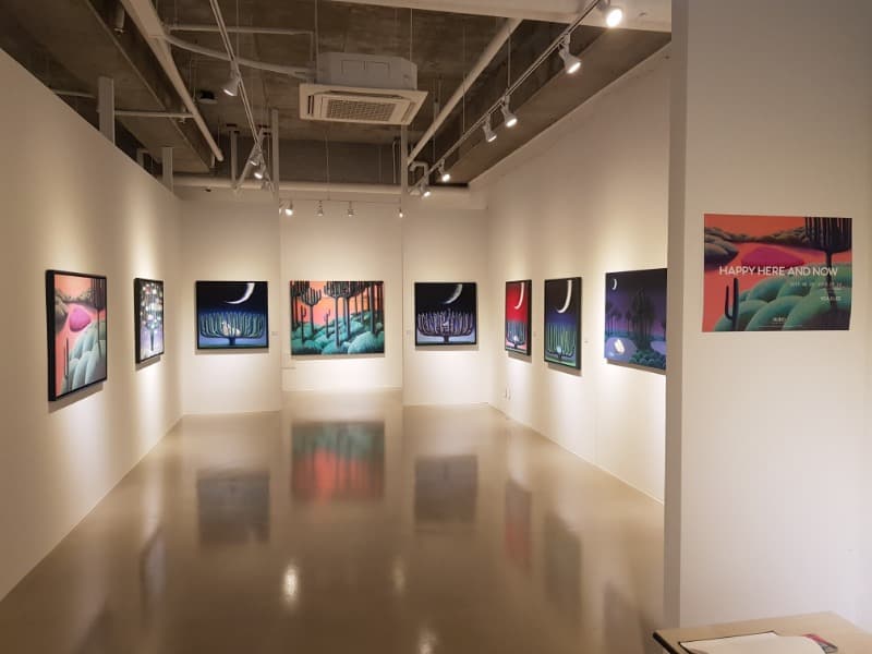 <‘그곳’에 대한 기억> 전시전경 · Exhibition view