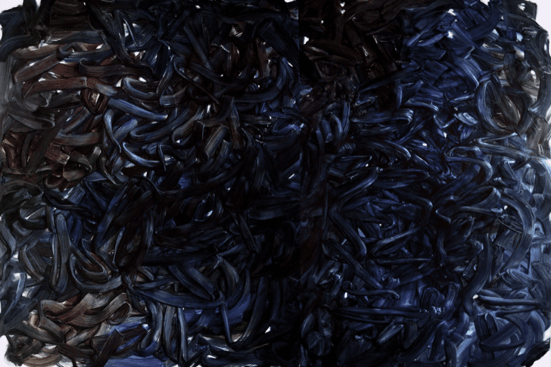 Black surface · Oil on canvas · 162X242cm · 2016 · Black surface · Oil on canvas