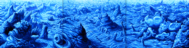 Paintorama · Oil on canvas · 72.7X273cm · 2011 · Paintorama · Oil on canvas