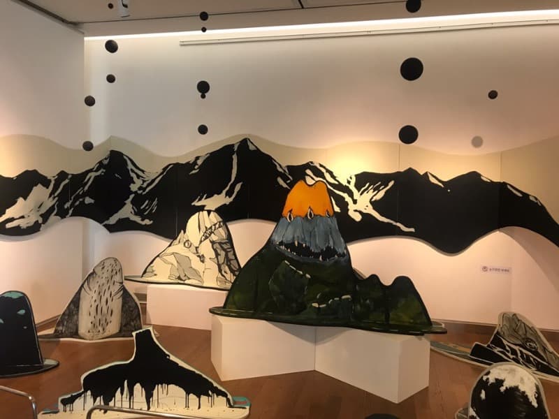 송송이-installation view · 2019 · installation view