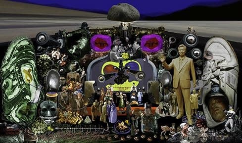 <박불똥 개인展> 작품 중 일부 · exhibition work