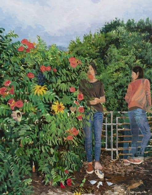 대화 · 캔버스에 유채 · 193×150cm · 2019