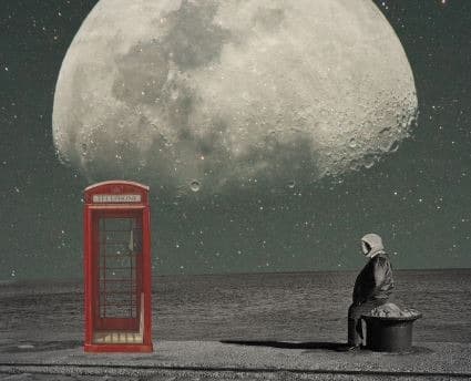 공중전화가 있는 풍경 · A public telephone