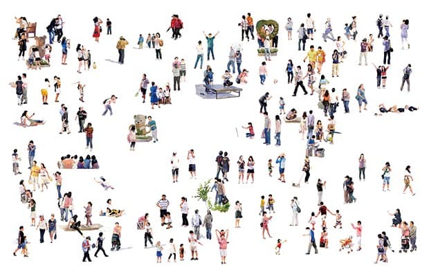 하늘공원 사람들 · People in Sky park