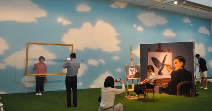 <Rene Magritte · The Revealing Image : Photos and Films> · 전시전경 · exhibition view