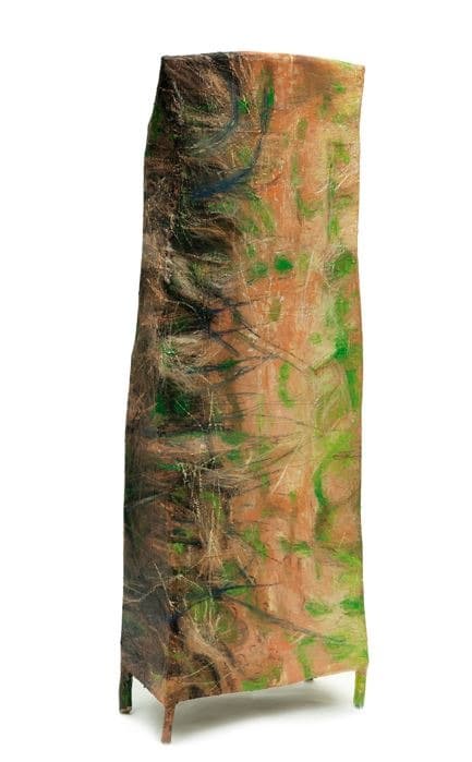 숲의 내부 · 입체에 유채 · 162×62×28cm · 2019 · Inside of Forest · Oil on solid