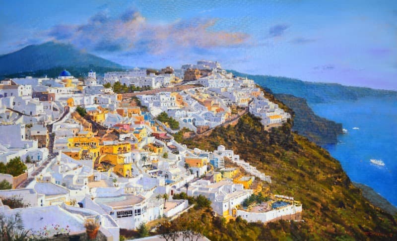 삶-오후 · 캔버스에 유채 · 145.5X89.4 · 2019 · Life_Afternoon · Oil on canvas