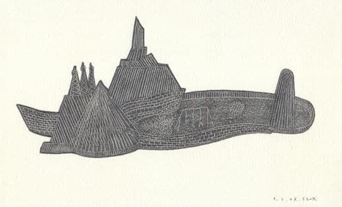 우아한 노력_101 · 종이에 연필 · 17.5×28cm · 2007
