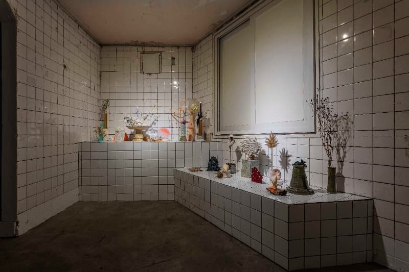 <밤을 달여 놓아 두었다> installation view