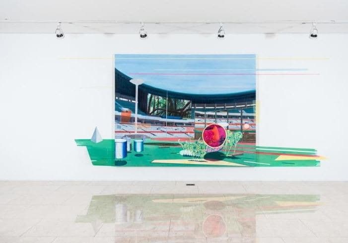 경기장 · oil on canvas · 227x182cm · 2019 · Stadium · oil on canvas