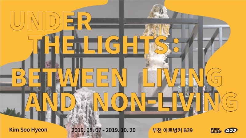 김수현 개인전 <Under the Lights> 전시 포스터