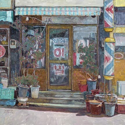 기억하다 · Oil on Canvas · 65.1x65.1cm · 2019 · Remember · Oil on Canvas