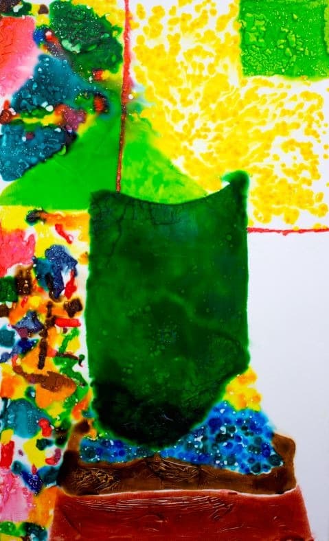 용지로296 · mixed media on canvas · 162.2x97.0cm · 2019 · Yongsiro296 · mixed media on canvas