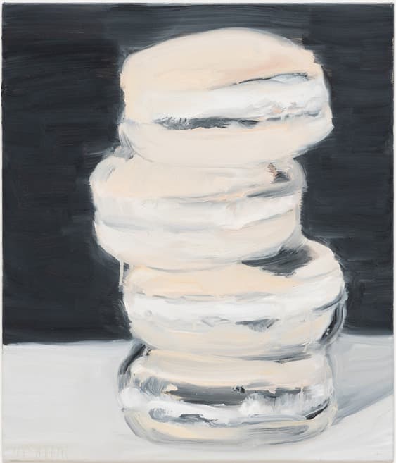 I'Untitled · indian ink and acrylic on canvas · 53 x 45.5 cm · 2014 · I'Untitled · indian ink and acrylic on canvas