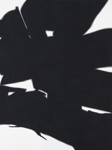黙吟(Poetry with Silence)19-09-06 · Chinese Ink and Silica Sand on Korean Paper mounted on Canvas · 130x96.4cm · 2019 · Poetry with Silence19-09-06 · Chinese Ink and Silica Sand on Korean Paper mounted on Canvas