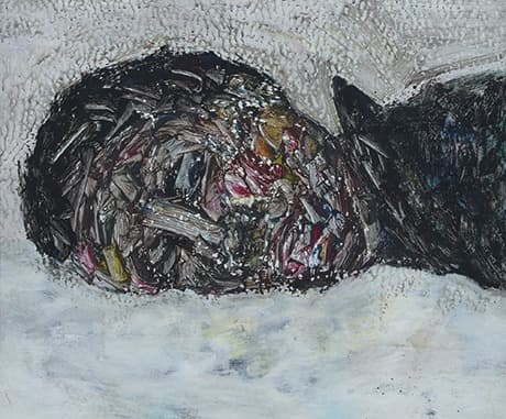 쉼_12 · Acrylic · 60.6x72.7cm · 2019 · Rest_12 · Acrylic