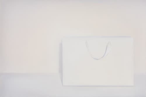The Paper Bag of thought (mind2) · Oil on Canvas · 90.0x60.6cm · 2019 · The Paper Bag of thought (mind2) · Oil on Canvas