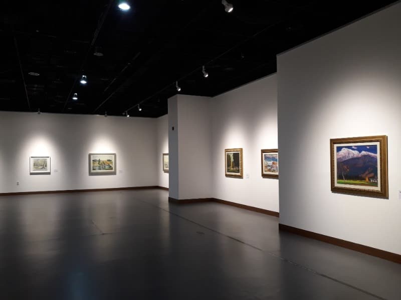 <함평군립미술관 소장품전> 전시 전경 · Exhibition view