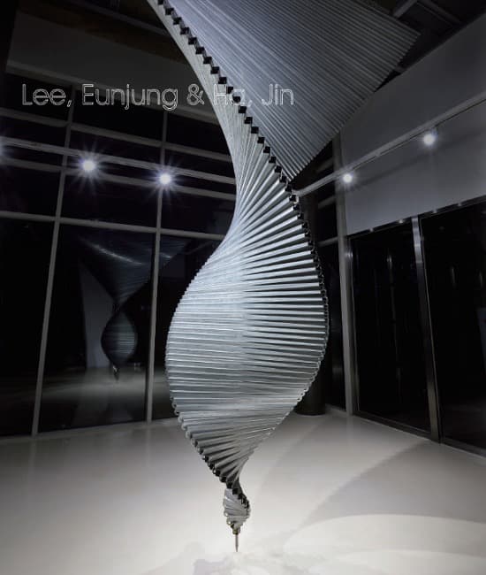 기원-막대나선공명 - 이은정_하진 2인展 포스터