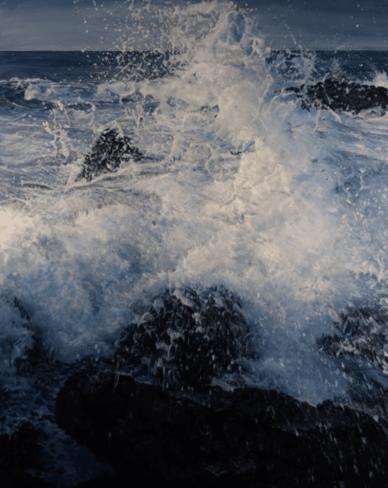 파도 · Oil on Canvas · 227.3x181.8cm · 2019 · Wave