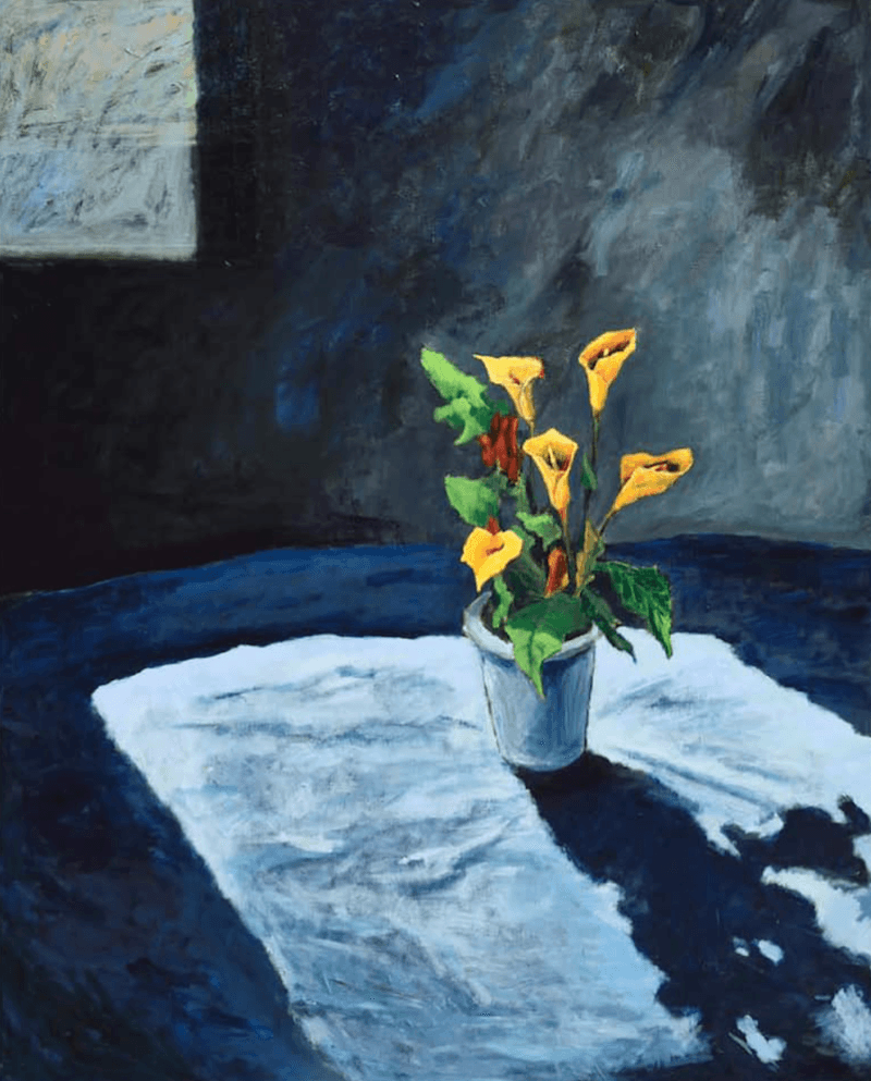 기다리다 · Acrylic on canvas · 162.0x130.3cm · 2019 · Waiting for · Acrylic on canvas